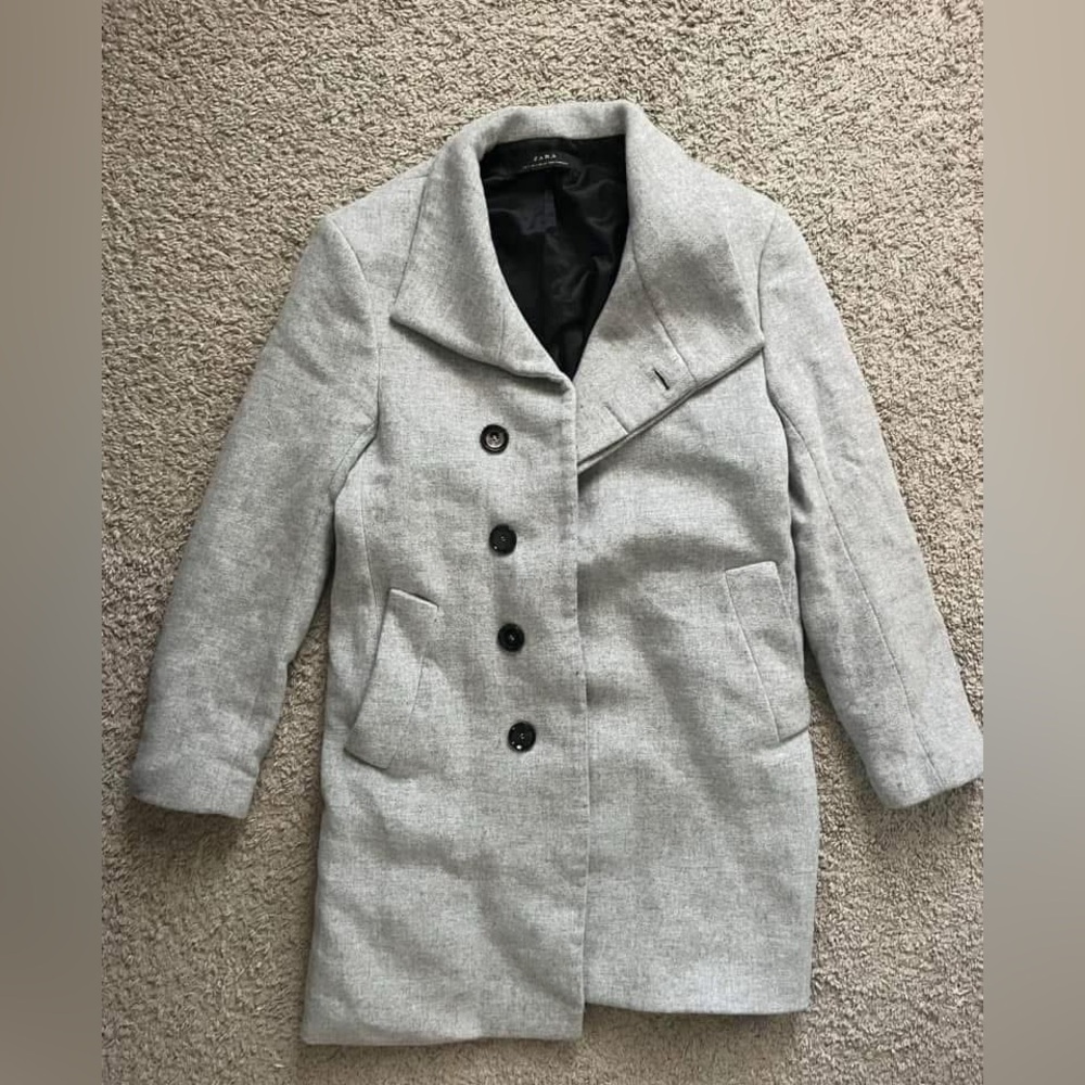 Zara small wool coat
